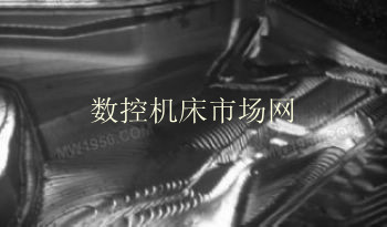 新干线型面开粗效果 新干线型面开粗效果