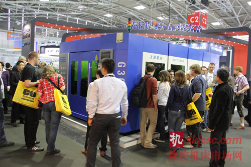 大族激光惊艳亮相德国慕尼黑国际光电展