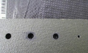 图5 C 组合制孔试验板 图5 C 组合制孔试验板