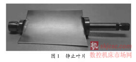 图 1 静止叶片 图 1 静止叶片