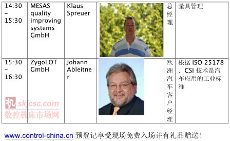 Control China2014现场会议——中德质量论坛 Control China2014现场会议——中德质量论坛