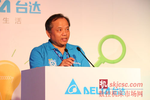  台达中国区执行副总裁暨总经理廖庆龙致辞